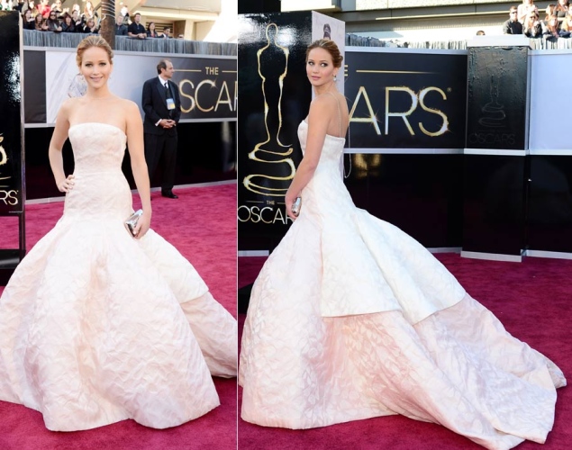 Jennifer Lawrence - Dior Haute Couture - Oscars 2013